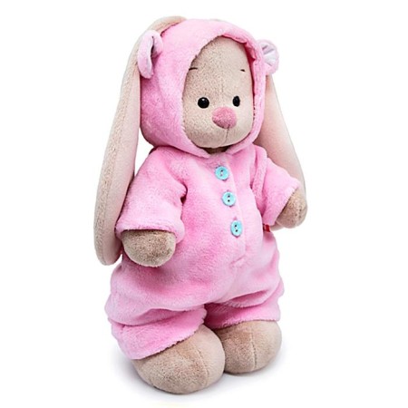 Soft toy "Bunny mi in a fur overalls", 32 cm-1