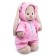 Soft toy "Bunny mi in a fur overalls", 32 cm