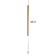 Lamp "Acota" LED 5W 4000k matte gold 2x2x60-160cm