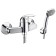 Shower mixer Wasserkraft isen 2602, single -leaf, watering can, without pouring, chrome