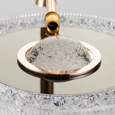 Malli chandelier LED 84W gold 80x80x33 cm Bayerlux-4