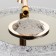 Malli chandelier LED 84W gold 80x80x33 cm Bayerlux