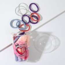 A set of hair gum 