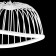 Suspended chandelier Mantra Celeste, Led, 1400lm, 3000k, 320 mm, white color