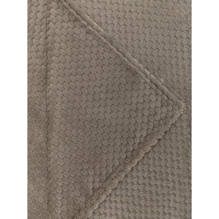 Texrepublic blanket, size 200x220 cm, brown color-5