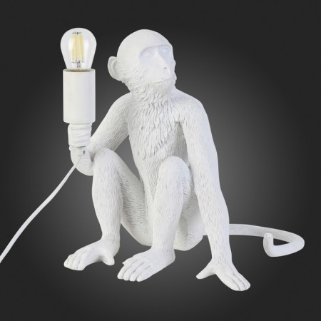 Evoluce bedside lamp. Sle115104-01. Tenato. 1x60 W, E27, 20x20x28 cm, white color-2