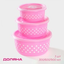 Set of lunch - boxes of Dolyana 