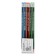 Pencil Chernographic hardness of HB with an eraser, the body is triangular, sharpened, mix