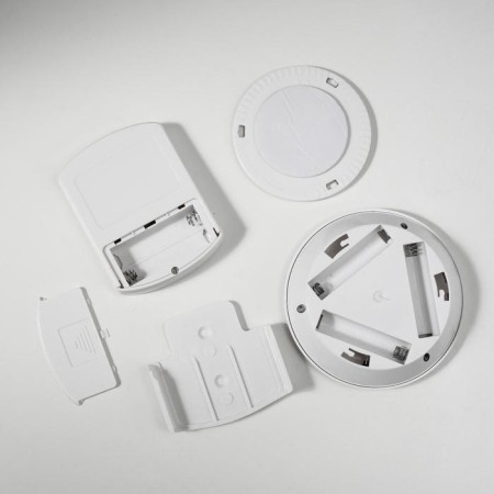 Nightlight with PDU 16042/1 LED from batteries 3AAA White 9x9x2 cm Risalux-5