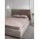 Glass sheet Coffee, size 180x200x20 cm, beige color