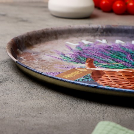 Track "Basket with lavender", 33 x 2 x 0.32 cm, metal-2