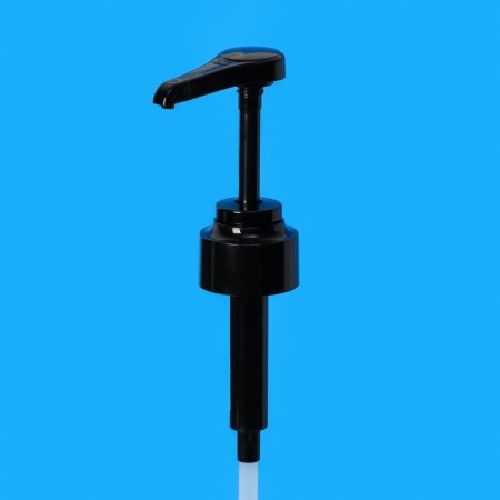 Pomp - a dispenser for syrup, black, universal, (31-32mm) 10 ml-5