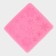Mold "Snowflakes", silicone, 8.6 × 8.6 cm, pink color