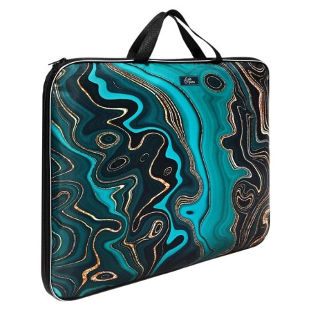 Folder for drawings and drawings A3, 470 x 350 x 20 mm, with handles, textile, calligrata, "stone"-2