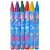 Wax pencils, set of 6 colors, mixes
