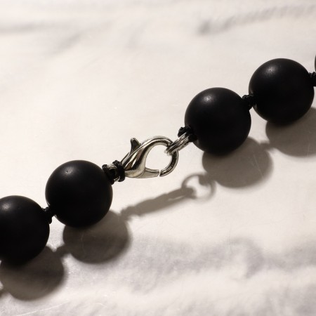 Beads Shar No. 10 through the Shungit node, 60 cm-5
