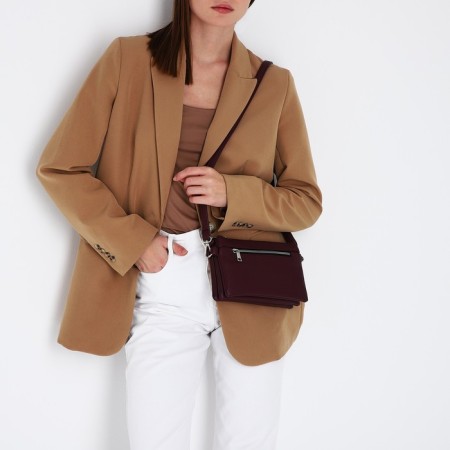 Lightning bag bag, brown color-7