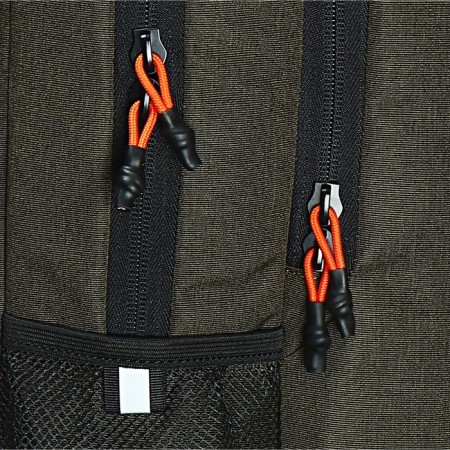 School backpack, 39 x 26 x 19 cm, Grizzly, ergonomic back, laptop department, khaki-10
