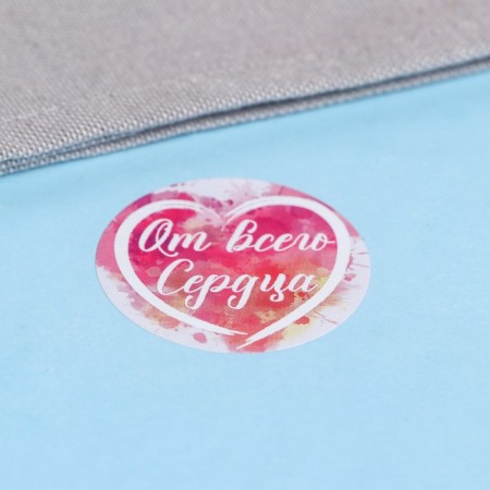 Stickers for colors and gifts "Thank you for the order", 4.4 x 4.4 cm, set 252 pcs.-4