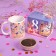 Gift set "March 8": Black Tea "Vanil and Caramel" 50 g, a mug of 300 ml.