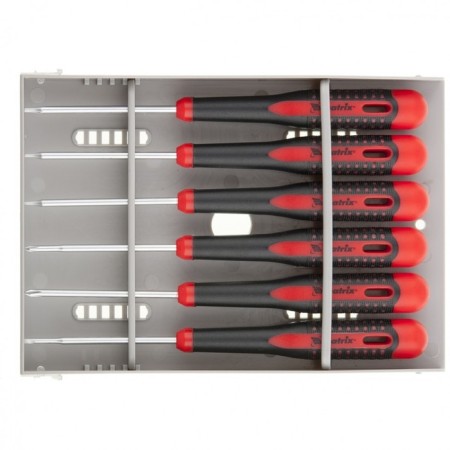 Set of screwdrivers for accurate work Fusion Matrix 13361, 2k, in layer. Penalia, 6 pcs.