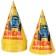 Paper cap "Happy Birthday!", Blue Tractor