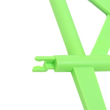 Decorative fence, 36 × 42 cm, plastic, green-6