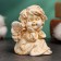 The figure "Angel dreams" gilding, 6x6.5x5.5cm