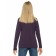 Jumper for girls, height 164 cm, blueberry color