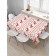 The tablecloth “Deer Caravan”, rectangular, Saten, size 120x145 cm
