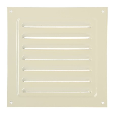 Ventilation grate Zein Lux RM1717sk, 175 x 175 mm, with a grid, metal, clone bone-3