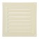 Ventilation grate Zein Lux RM1717sk, 175 x 175 mm, with a grid, metal, clone bone