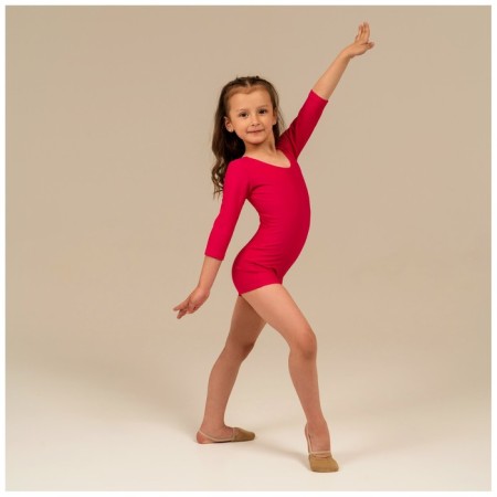 A swimsuit for gymnastics and dancing Grace Dance, p. 36, raspberry color-1