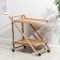 Serving table 2-tier r.phillip, 75 × 45 × 62 cm, light beech