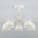 Campina chandelier, 5x60W E27, white color
