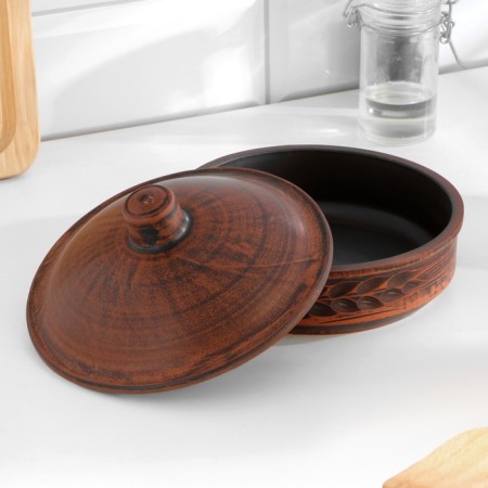 Frying with a lid "Kolos", 0.65 l. 9.5 x 15 x 15 cm-1