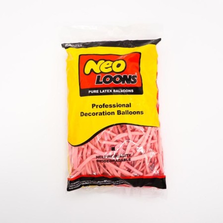 Ball for Twisting latex 150 ", standard, set of 100 pcs., Pink color-1
