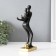 Polystone souvenir "Like behind a stone wall" Black 6x10.5x25 cm
