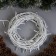 Garland “thread” 10 m, IP44, UMS, white thread, 100 LED, glow warm white, 220 V
