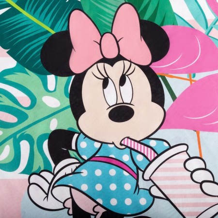 Bed linen 1.5 joint venture "Spring Palms", Minnie Mouse, 143*215 cm, 150*214 cm, 50*70 cm -1 pcs, Poplin-2