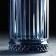 Glass glass Elysia, 450 ml, blue color