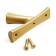 Furniture hook CAPPIO Branch, one -rod, matte gold