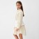 Skirt (Baska) for Minaku: Partydress, white color, height 128 cm