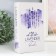 Safe Brush Tree leatherette "Garden with Lavender" 21x13x5 cm