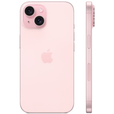 Smartphone Apple A3092 iPhone 15 128GB Pink monoblock 3G 4G 2SIM 6.1 "1179x2556 iOS 17 48MPIX 802.11-1