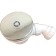 Siphon for shower pallet VECONI S-05, with a drain hole D = 90 mm, ABS plastic, white