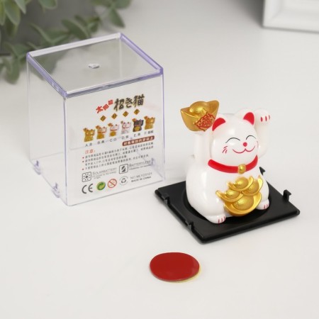 Plastic Plastic "White Mani-Neko with Micks of Yamba" 5x5x6 cm-9