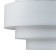 Suspended Indigo lamp, 13018/3p White. 3x60W, E27, 600x600x620/2120 mm, white color