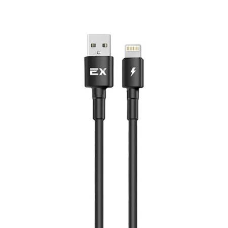 EXPLOYD EX-K-1150, Lightning-USB, 2 A, 1 m, black cable