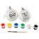 Set for creativity for the New Year "New Year's ball for coloring", 2 pieces 5.5 cm, spider-man
